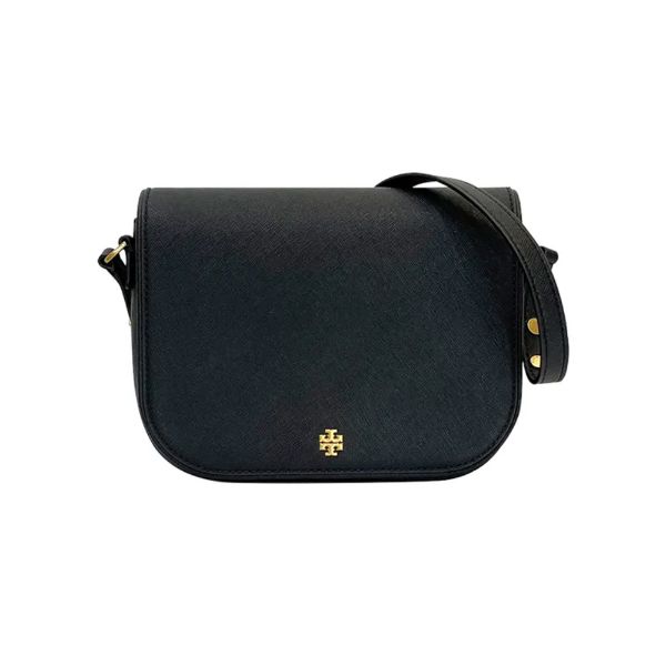 圖片 TORY BURCH 女款 EMERSON CROSSBODY 皮革斜背包/肩背包 黑色  134839001