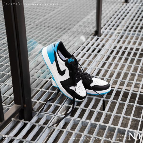 圖片 NICEDAY 代購 Air Jordan 1 UNC 北卡藍 黑 白 藍 男女 CZ0790-104