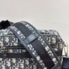 圖片 Dior Safari 經典老花logo寬背帶肩背包