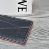 圖片 Loewe Puzzle Logo滾邊黑色皮革拼接卡夾
