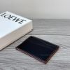 圖片 Loewe Puzzle Logo滾邊黑色皮革拼接卡夾
