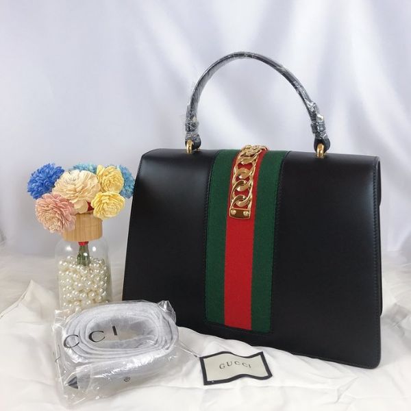 圖片 【雪曼國際精品】Gucci Sylvie系列 431665 CVL1G 1060 經典方包頂級版 ～全新品現貨