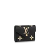 圖片 LV VICTORINE 老花壓紋 黑底奶茶色