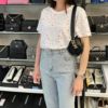 圖片 Chanel 21p 白色亮片字母短袖