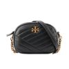 圖片 TORY BURCH 女款 KIRA CHEVRON 小號金色LOGO 相機包/鍊包 黑色  60227001