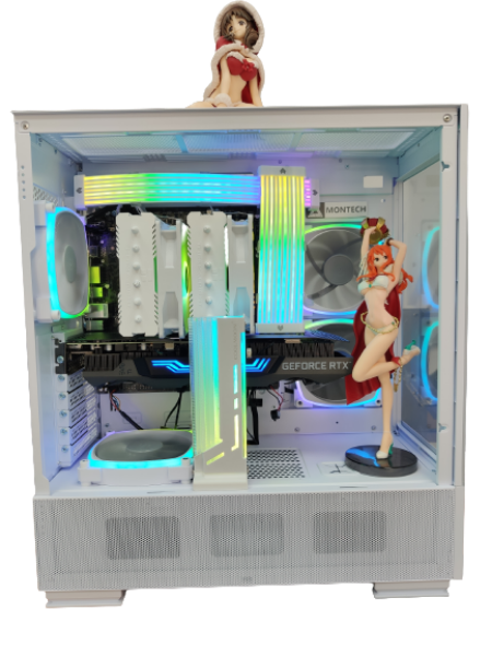 圖片 🌈RGB雙塔扇 I5-13500 RGB記憶體 RTX3070TI RGB大全套 打造自己的海景房電腦🌈3A大作都可以