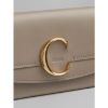 圖片 CHLOE 基本款大C LOGO 女用按扣長夾 CHC19SP055A37/23W
