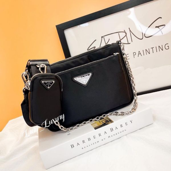 圖片 Prada 新版 雙袋三合一