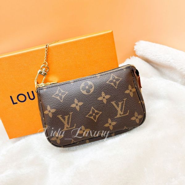 圖片 LV 字紋小麻將包