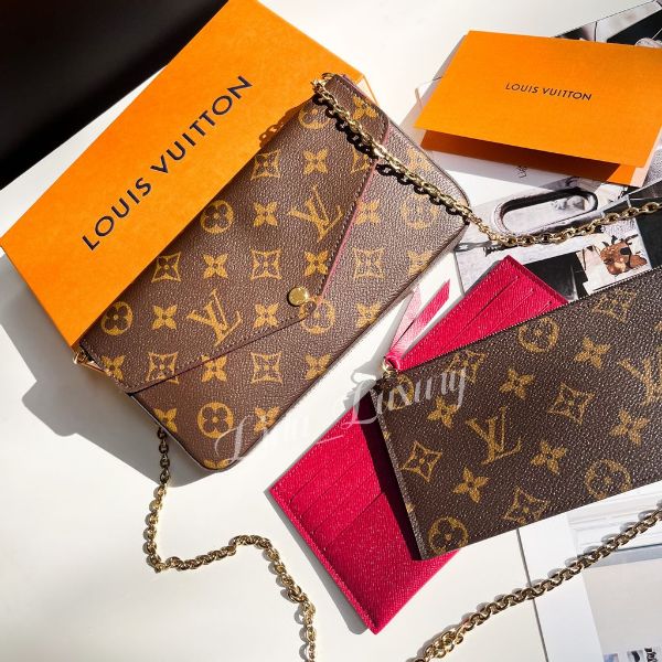 圖片 LV 經典字紋三合一
