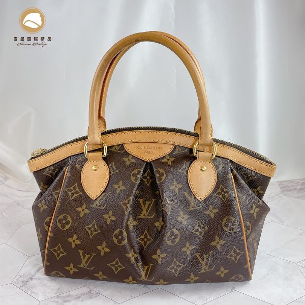 圖片 【雪曼國際精品】LV M40143經典 Monogram Tivoli小號手提包，小南瓜包，二手商品9成新