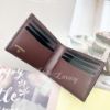 圖片 CHANEL 黑色荔枝淡金釦 對開卡夾