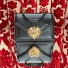 圖片 Dolce&Gabbana DG 小款 Devotion 聖心珍珠包 黑色