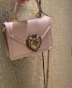 圖片 Dolce&Gabbana DG 小款 Devotion 聖心珍珠包 粉色