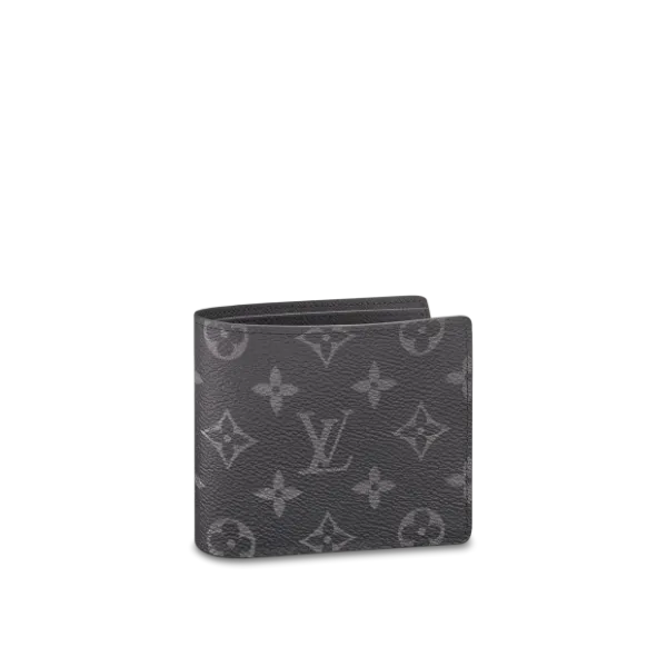 圖片 LV MULTIPLE 黑色老花男士短夾