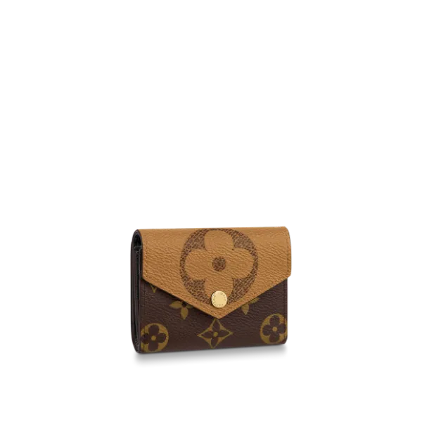 圖片 LV ZOE 老花拼接短夾