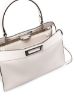 圖片 Fendi 8BN321 中款 繫帶 ISeeU Peekaboo 包 奶油白色