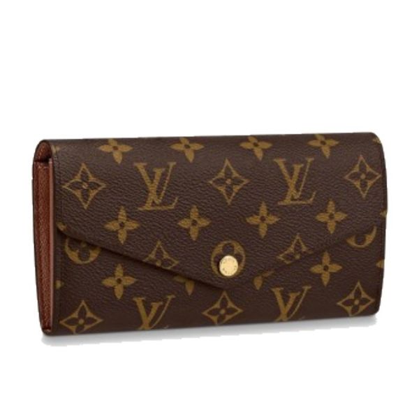 圖片 LV LOUIS VUITTON 路易威登 SARAH LV扣式長夾 M60531