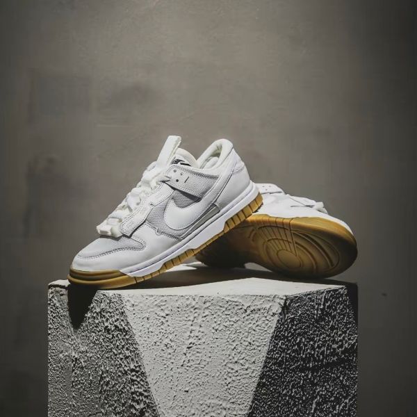 圖片 NICEDAY 現貨 Nike Dunk Jombo 解構 白 拼接 卡其 男款  DV0821-001