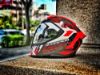 圖片 Scorpion EXO R1 Evo Air Carbon Supra 黑白紅 贈墨片