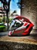 圖片 Scorpion EXO R1 Evo Air Carbon Supra 黑白紅 贈墨片