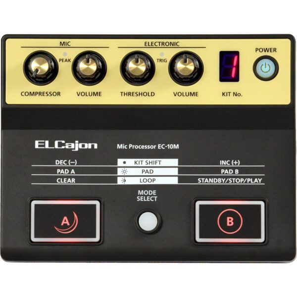 圖片 Roland EC-10M ELCajon Mic Processor 木箱鼓拾音器