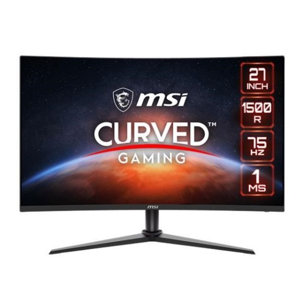 圖片 微星 Optix G274CV 27型 VA 面板 75Hz 1500R 曲面 電競螢幕 顯示器