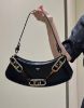 圖片 Fendi 8BS068 小牛皮 O’Lock Swing 腋下包 黑色