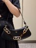 圖片 Fendi 8BS068 小牛皮 O’Lock Swing 腋下包 黑色