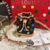 圖片 LOUIS VUITTON X 草間彌生 M81863 NANO NOÉ小水桶