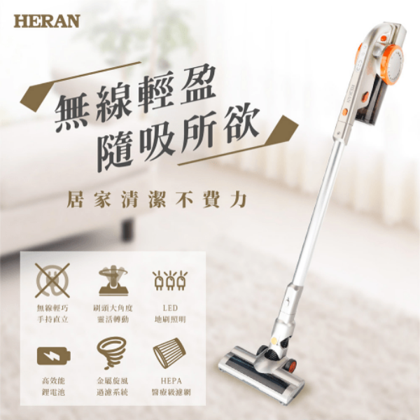 圖片 禾聯槍型無線手持吸塵器14R1S-HVC