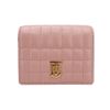 圖片 Burberry Lola 金 TB logo 釦式三折短夾(8062369-粉)