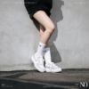 圖片 NICEDAY 現貨 Nike Air Jordan 1 Low LV8D 灰白 白灰 厚底 男女 DH7004 100