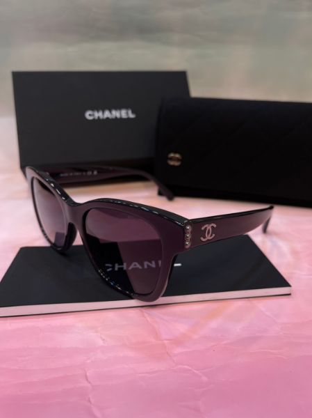 圖片 【現貨】麗睛眼鏡Chanel【可刷卡分期】香奈兒 CH5482H 黑色 太陽眼鏡 小香眼鏡 香奈兒墨鏡 香奈兒熱賣款
