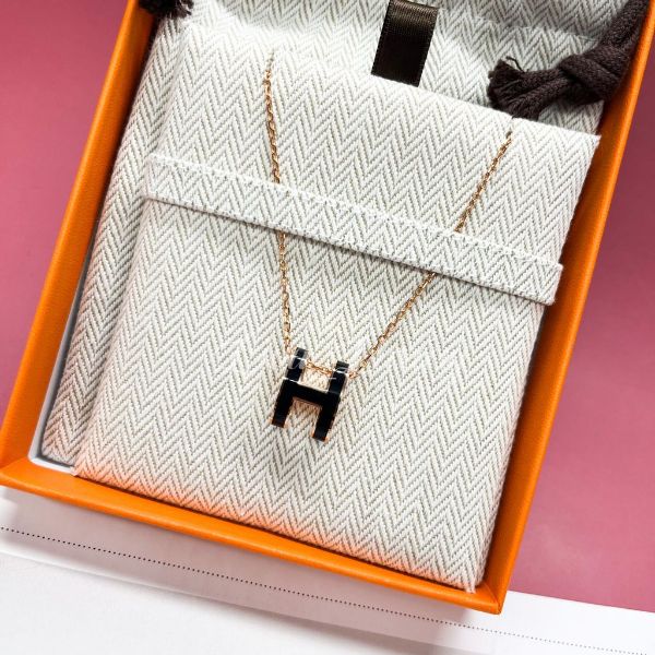 圖片 HERMÉS H POP 黑色玫瑰金