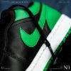 圖片 NICEDAY 現貨 Nike Air Jordan 1 Low 黑綠 男鞋 553558-065