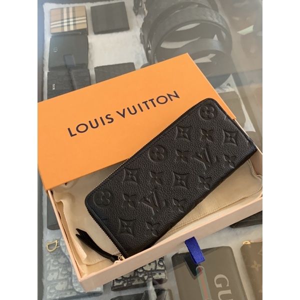 圖片 Limit精品✔️Louis Vuitton LV 黑色壓紋滿版設計 女生 拉鍊長夾
