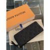 圖片 Limit精品✔️Louis Vuitton LV 黑色壓紋滿版設計 女生 拉鍊長夾