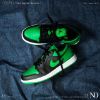 圖片 NICEDAY 現貨 Nike Air Jordan 1 Low 黑綠 男鞋 553558-065