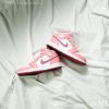圖片 NICEDAY 現貨 Nike Air Jordan 1 Mid 白粉 情人節 女鞋 DQ8423-616