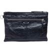 圖片 Balenciaga 273022 銀釦小羊皮Clip 手拿包 黑色