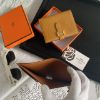 圖片 Hermès Bearn 金棕色銀釦中夾