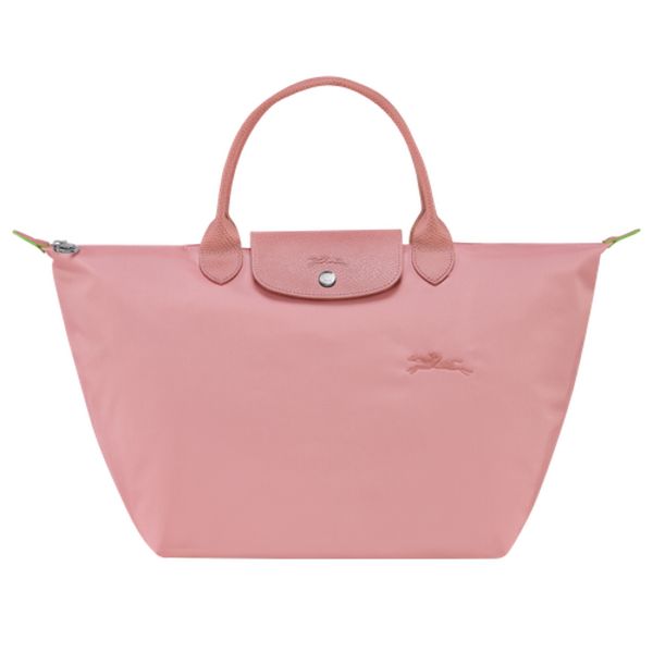 圖片 LONGCHAMP 經典基本款 短把手折疊手提包 M號 粉紅色 L1623919 P72