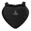 圖片 Vivienne Westwood  ELLA 心形迷你背包(黑色)  43030072-S000E1SIZN404