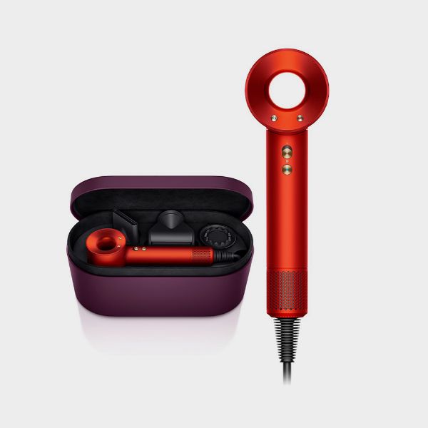 圖片 Dyson HD08 Supersonic 吹風機 溫控負離子(托帕石橙紅節日特別版 附精美禮盒 新品上市)｜送原廠收納鐵架+電熱毯〈有點厲害-零卡分期〉Z-104-HD08OG