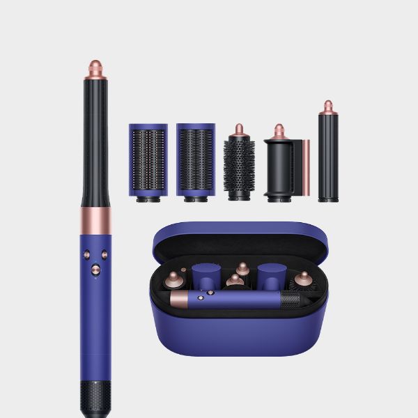 圖片 Dyson HS05 Airwrap Complete 多功能造型器/加長版(長春花藍配玫瑰金限定版 附旅行袋和精美禮盒)｜送電熱毯〈有點厲害-零卡分期〉Z-104-HS08L-B