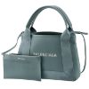圖片 Balenciaga 390346 XS 經典帆布2用托特包  附可斜背長肩帶 藍