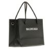 圖片 Balenciaga 531546 購物袋造型小牛皮兩用包 黑色