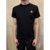 圖片 Limit精品✔️Moncler  經典 素面小logo設計 黑色 白色 深藍滾邊搭配 青年款 素t 短袖T恤上衣