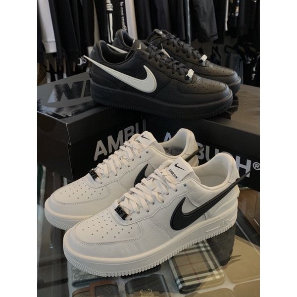 圖片 Limit精品✔️ AMBUSH x Nike Air Force 1 「Phantom」、「Black」黑白二色 球鞋